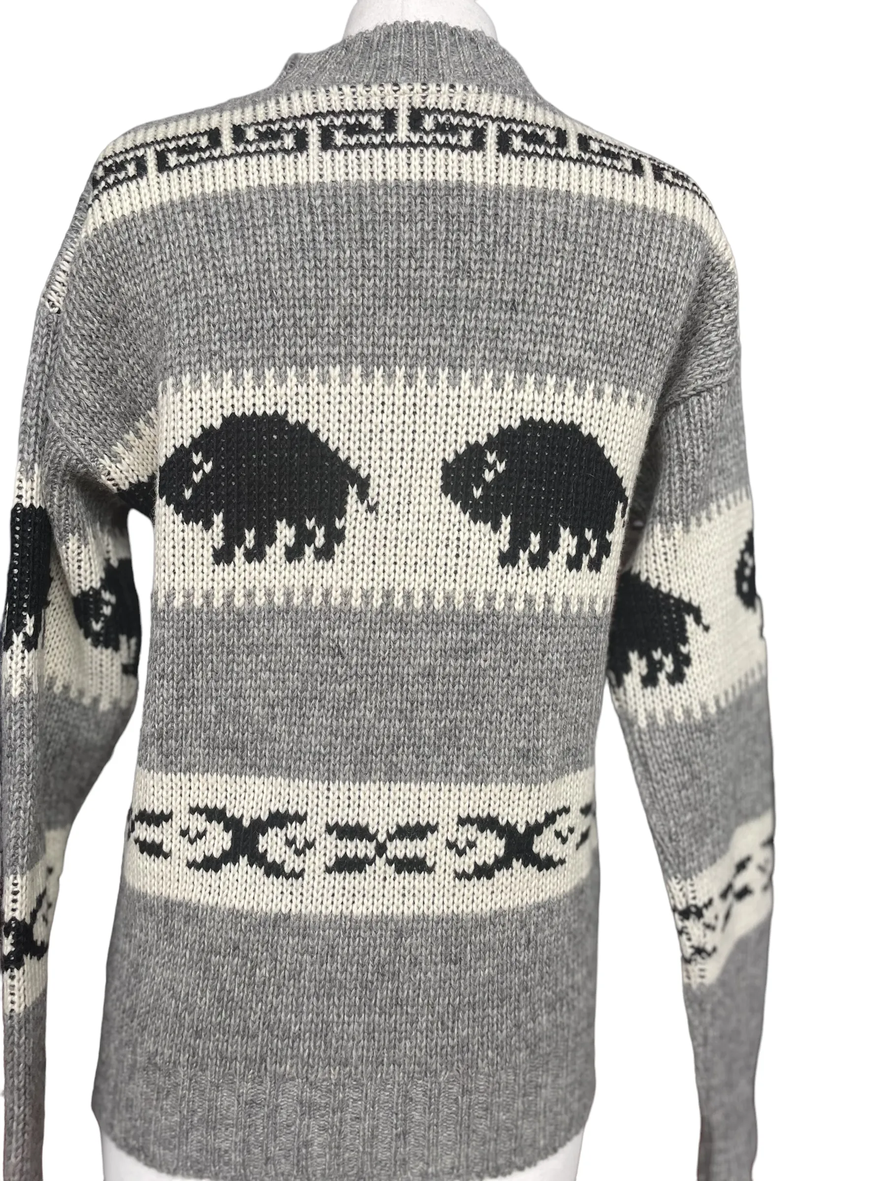 Vintage Brown Bison Wool Sweater | Barn Owl Vintage | Seattle True Vintage Sweaters