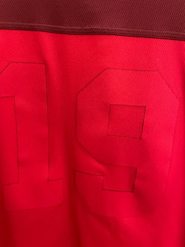 Vintage red champion athletic sweatshirt size S