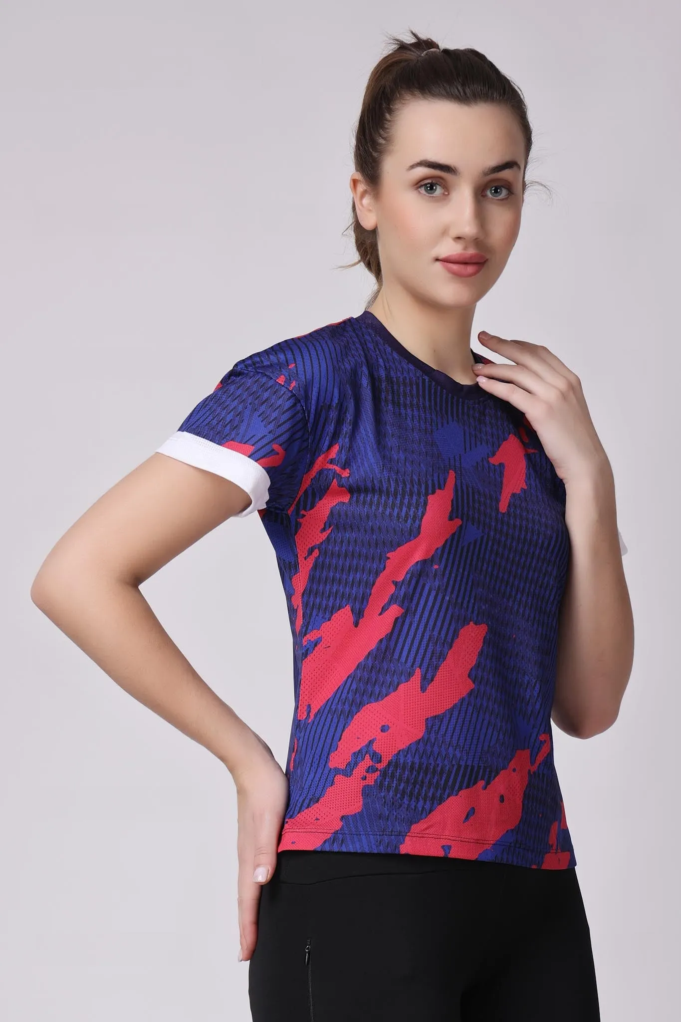 Women's Azurite Tee - Purple