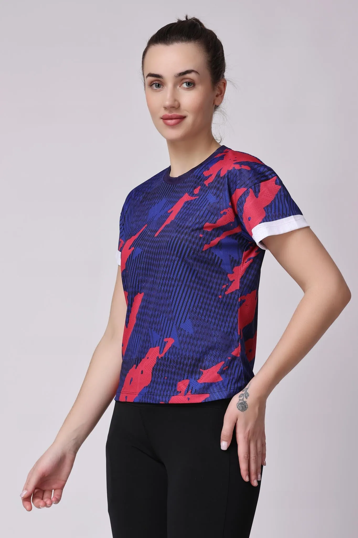 Women's Azurite Tee - Purple