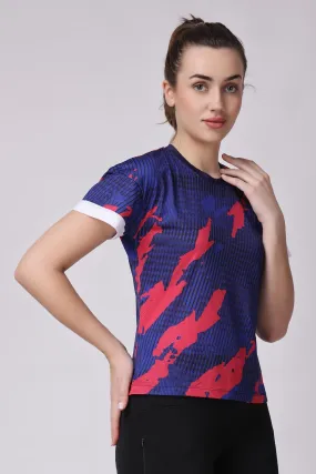 Women's Azurite Tee - Purple