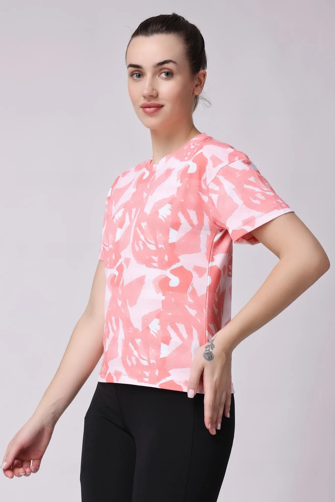 Women's Quartz Tee - Baby Pink