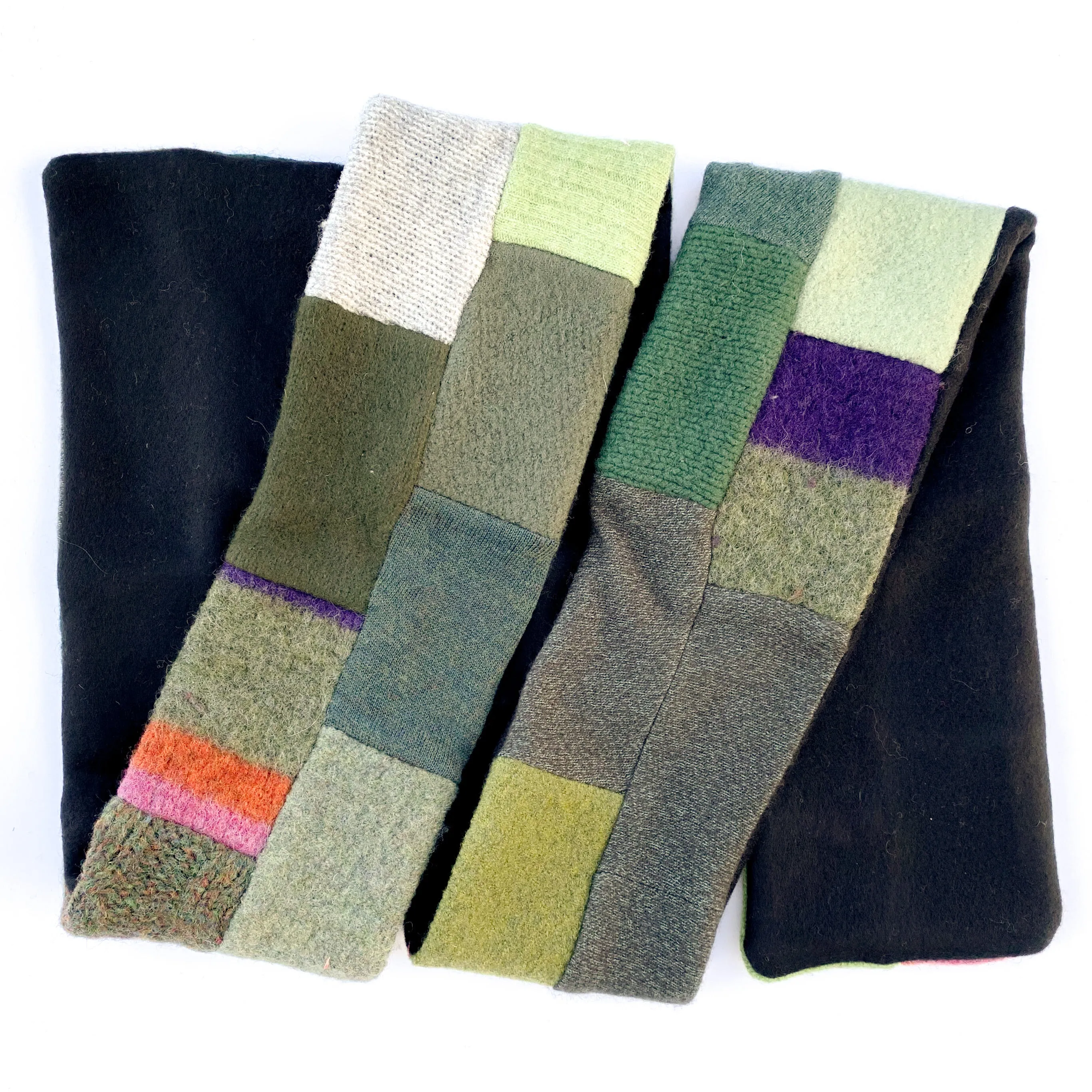 Wool Sweater Scarf | Bold Green